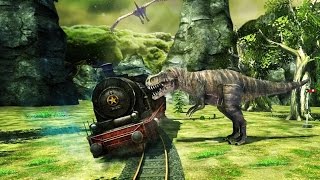 Train Simulator Dino Park - Android Gameplay HD screenshot 1