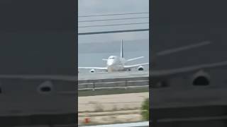 Lufthansa 747-8 at Chicago O'Hare Airport