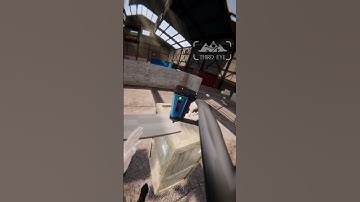 The Nailgun in my Virtual Reality Physics Game got an update #VR #quest2  #shorts