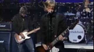 Switchfoot  Dare you to move (letterman)