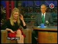 Kim Basinger Interviewed on David Letterman Show (2000)