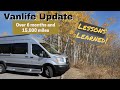 Vanlife - 6 months and 15,000 mile walkthrough update. Lessons learned and what I would do different