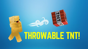 How To Make Throwable TNT On Minecraft Using Commands