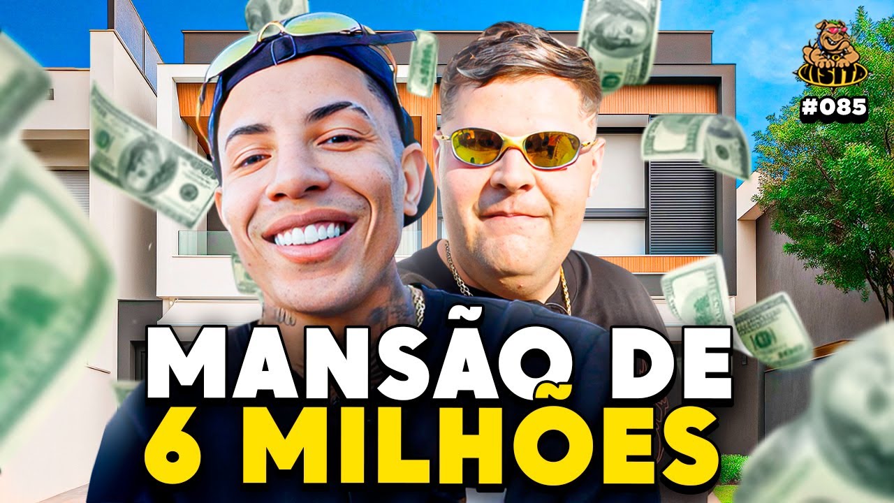 VIDA DE LUXO! POR DENTRO DA SÉTIMA MANSÃO DO MC DON JUAN - Podpah Visita #85