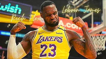 Lebron James Mix- "Rich Flex" ft Drake & 21 Savage NBA's All-Time Scoring Leader! Is he the GOAT⁉️👀🔥