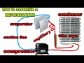 HOW TO ASSEMBLE  REFRIGERATOR 4 Main Components  CHARGE 134a FREON/ REFRIGERANT complete TUTORIAL