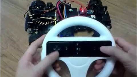 RC controlled by Wii Remote on Arduino