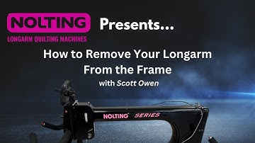 How to Remove Your Machine From Your Frame