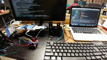 Test automation prototype using Appium, Raspberry Pi, and L-298N module