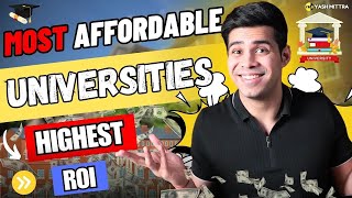 Most Affordable US Universities for International Students