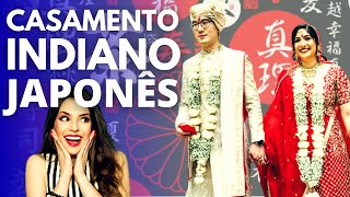 CASAMENTO INDIANO e JAPONÊS A Cores Vibrantes da ÍNDIA e a Serenidade do JAPÃO em uma União Cultural