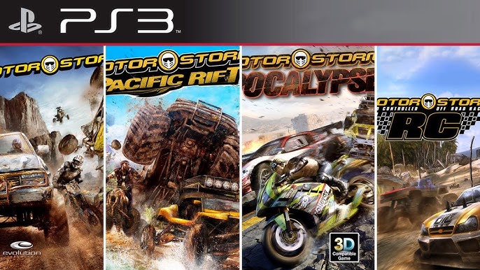 Jogo Corrida Sony Motorstorm Pacific Rift Playstation Ps3 em