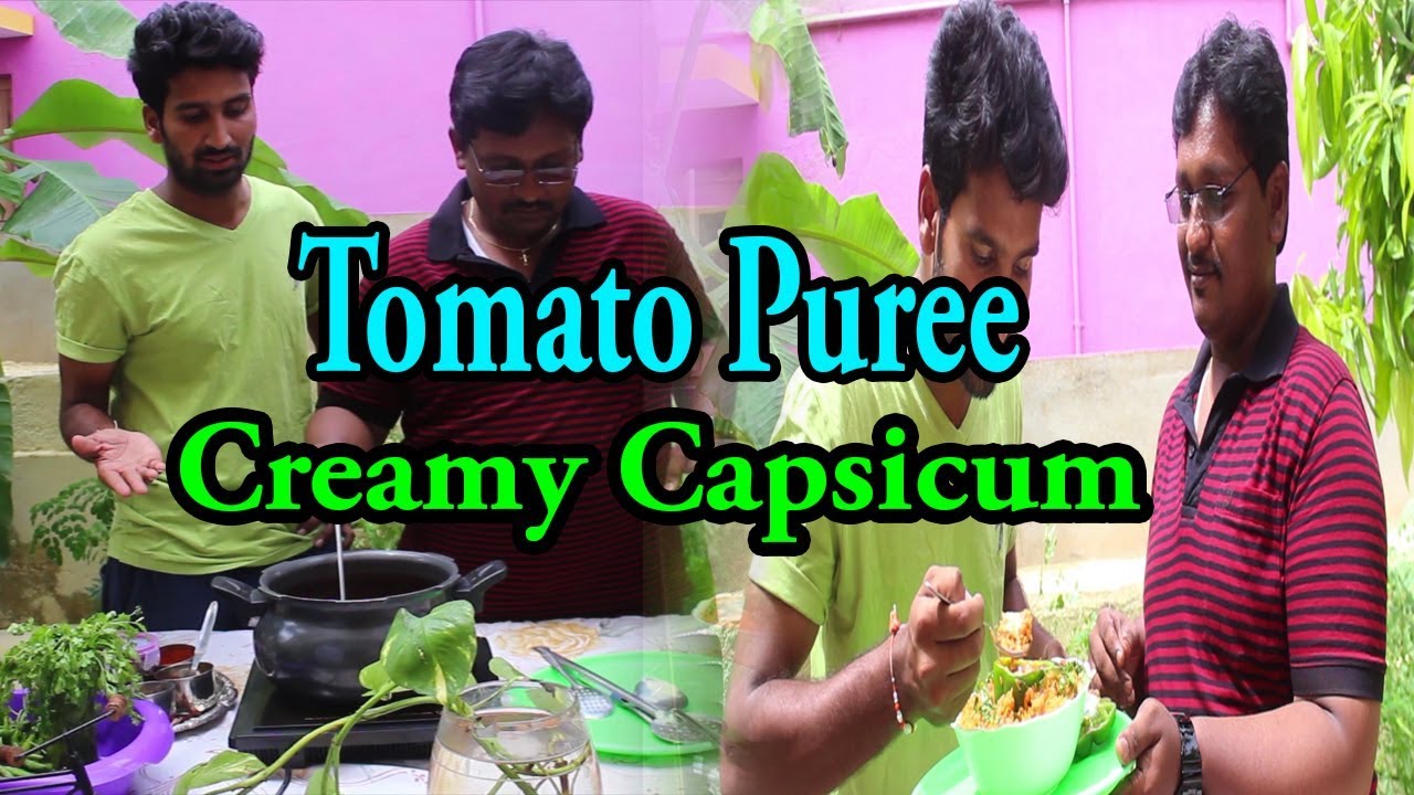 Tomato Puree Creamy Capsicum | Street Food | | Street Food Mania