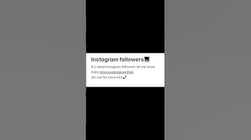 Instagram followers method🧑‍💻