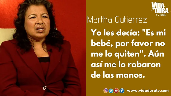 Martha Gutierrez encontr al hijo que se le arrebat...