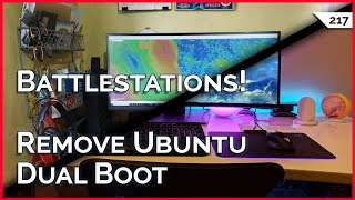 Battlestations: Our Computer Desks!!! Remove Ubuntu Dual Boot, SyncToy Syncs Folders Fast!