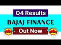 BAJAJ FINANCE Q4 Results 2026 • BAJAJ FINANCE Share News Today • BAJAJ FINANCE Q4 Results