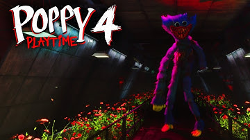 Huggy Wuggy IS BACK! Poppy Playtime:Chapter 4 [4k]