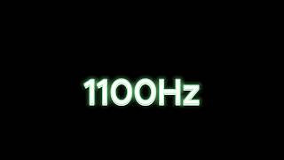 1100Hz  / 1.1KHz Tone Test: Speaker and & Headphone Frequency Response Test
