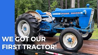 New Tractor On The Homestead! Check Out Our Amazing Ford 3000!