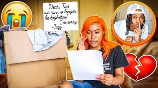 Leaving My Girlfriend With ONLY A Goodbye Letter! 💔