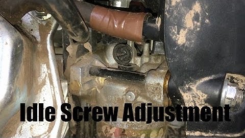 How to Adjust the Idle Screw on a Predator 212cc Engine!