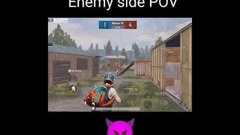 1Vs1 TDM Room // Enemy Side POV // Angry Soldier): #short #shorts #1v1 #bgmi #headshot