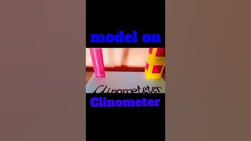 Model on clinometer