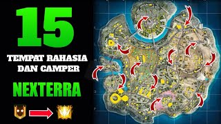 TOP 15 TEMPAT RAHASIA DAN CAMPER DI MAP NEXTERRA FREE FIRE | TEMPAT NGENDOK DI MAP NEXTERRA FF 2022