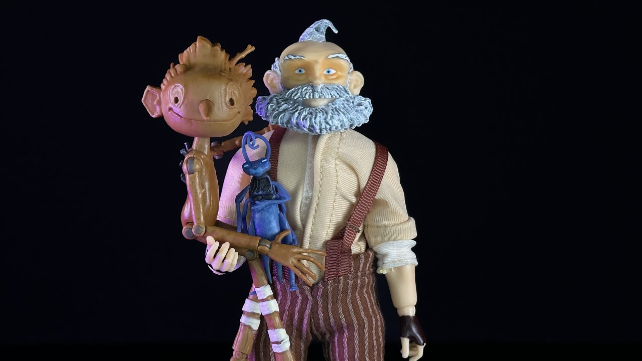 Mego Guillermo del Toro's Pinocchio Action Figure Set of 3 — Sure