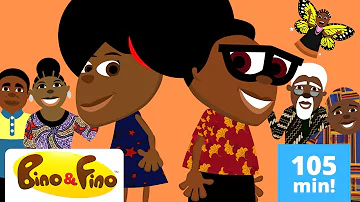 Amazing African Historical, Cultural, educational, cartoons  + Afrobeat Kids Songs Mix- Bino & Fino