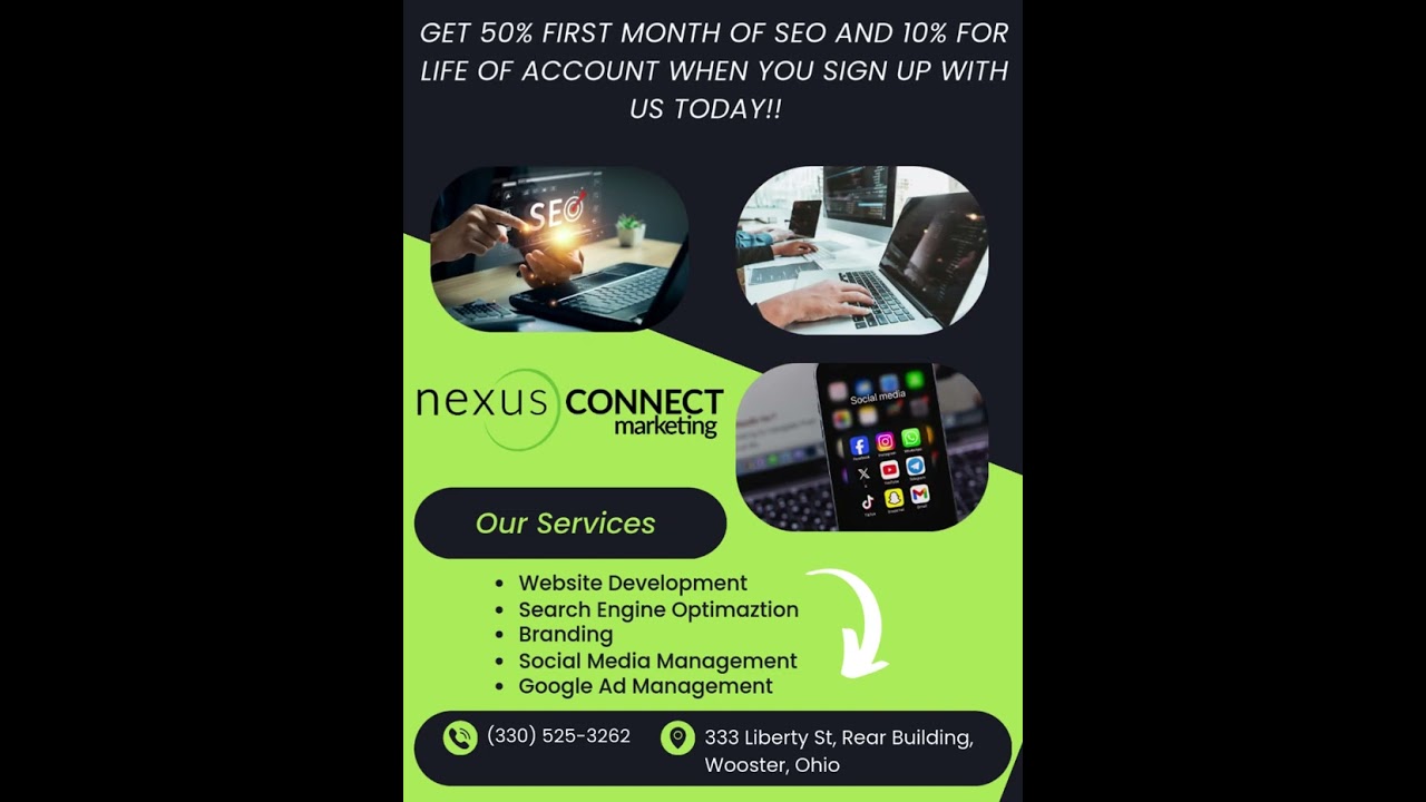 Nexus Connect Marketing LIFETIME SEO Special 