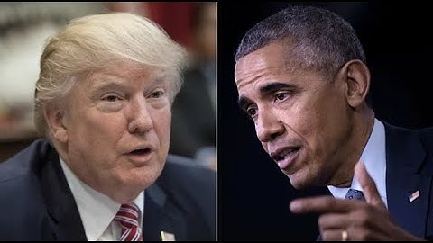 President Trump TRASHES Obama Administration during meeting with Iraqi PM