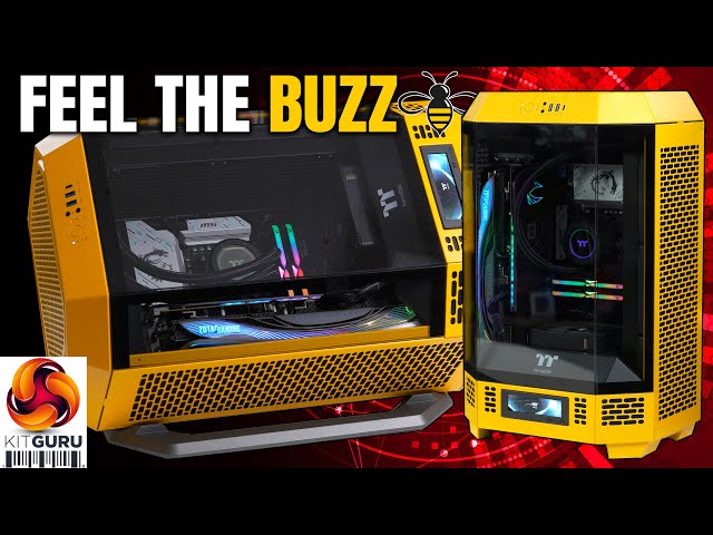 Thermaltake The Tower 300 - Bumblebee Build 🐝 - YouTube