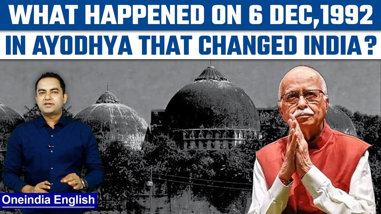 Babri Masjid Why Does 6 December 1992 Still Polarise India Oneindia