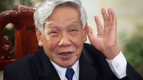 Nguyên TBT Lê Khả Phiêu - người Cộng sản vì nước, vì dân.