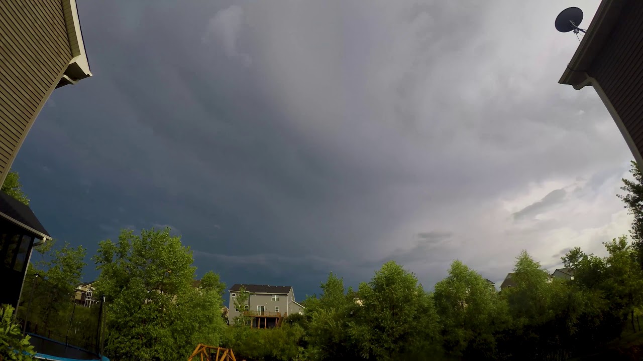 GoPro Time Lapse Severe Thunderstorm - YouTube