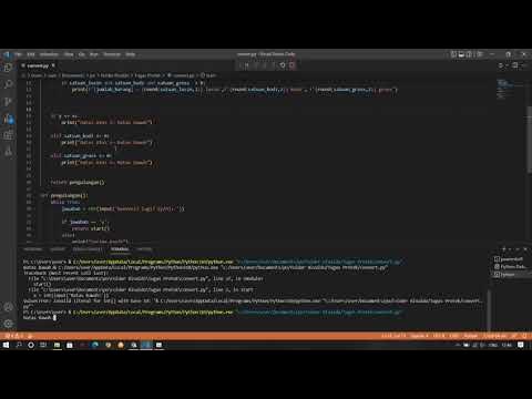 Contoh Program Menggunakan If Else, For, While, Input, Function pada ...