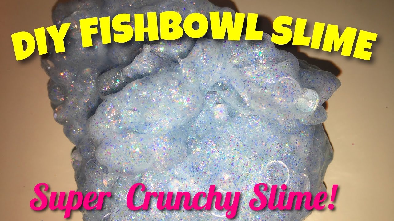 DIY FISHBOWL SLIME ASMR WARNING ⚠️ YouTube