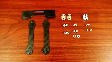 DJI Phantom 2 - How to Assemble the Carbon Fiber FPV Monitor Mount