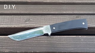 Как сделать складной нож? D.I.Y.