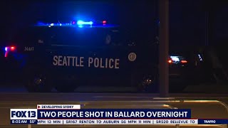Two people shot in Ballard overnight