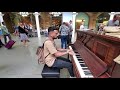 Wedding Dress By Taeyang At London St Pancras Piano Wedding Dress By Taeyang At London St Pancras Piano