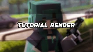 Tutorial render clean #minecraftprisma3d #minecraft  #ibispaintx