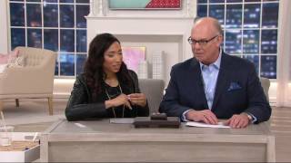 Ruby, Emerald or Sapphire & Diamond Ring 14K Gold 0.90 ct on QVC