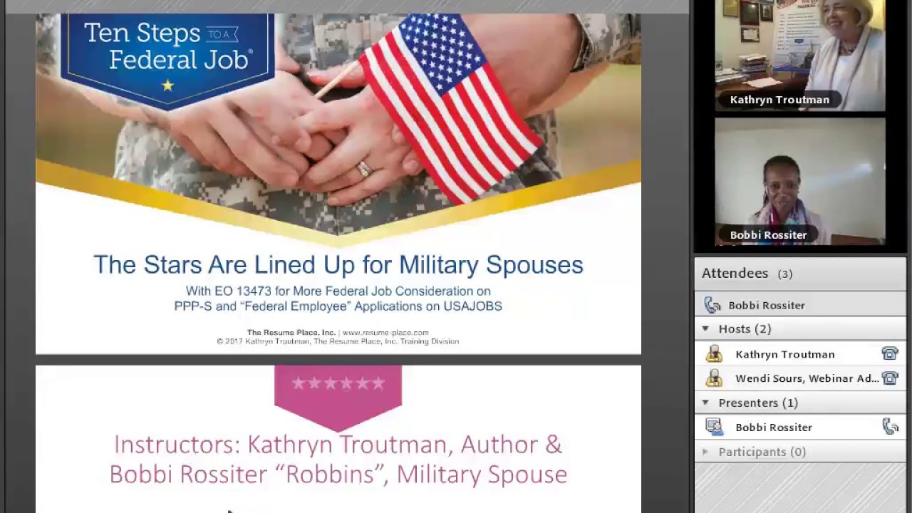The Stars are Lined Up for Military Spouses for Federal Jobs 12 9 17