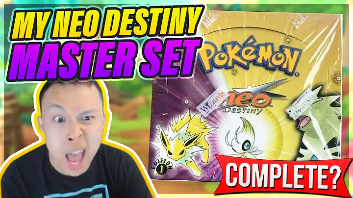 Mail Day! My Neo Destiny COMPLETE Master Set?!