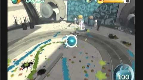 DE BLOB Wii Walkthrough Part 9D Ministry of Ink