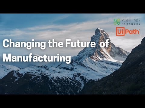 Changing the Future of Manufacturing