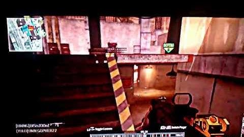 Mw3 MOAB gold ACR silencer + red dot...Domination PS3
